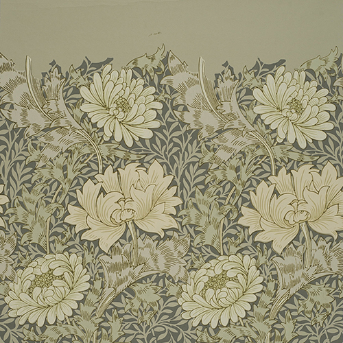 Wallpaper and textiles from The William Morris Society collections and Emery Walker House