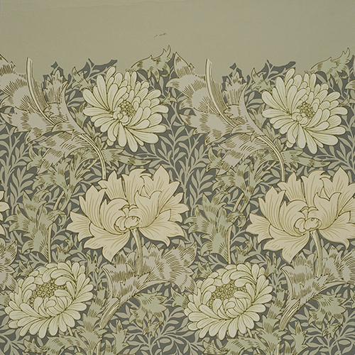 Wallpaper and textiles from The William Morris Society collections and Emery Walker House